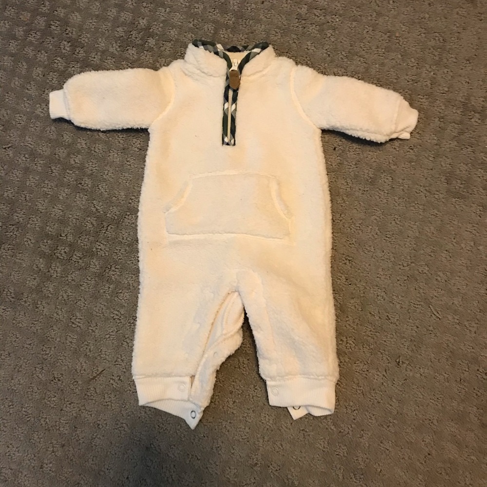 Carter’s newborn fleece onsie
